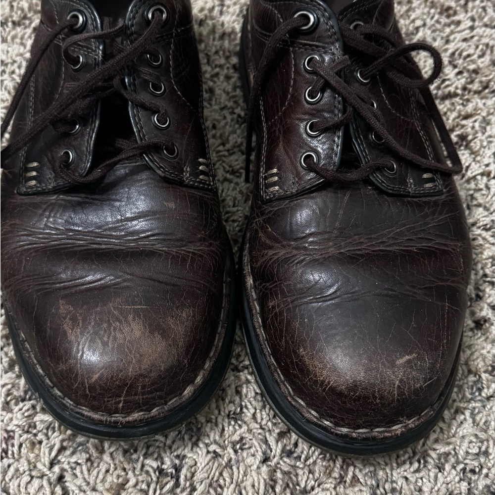 Timberland Leather Oxford Shoe - Madison Summit - Dark Brown 9.5 - Picture 2 of 4